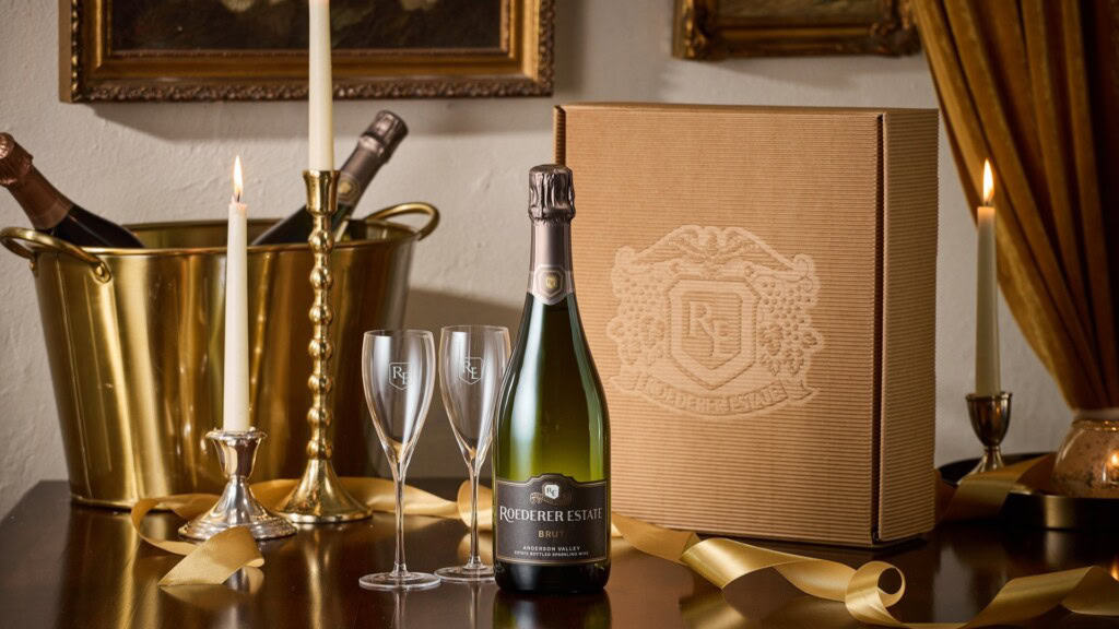 Roederer Estate Brut & Flute gift set