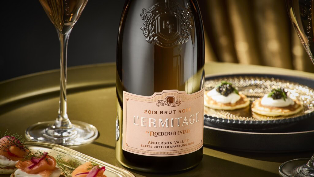Roederer Estate's 2019 L'Ermitage Brut Rose